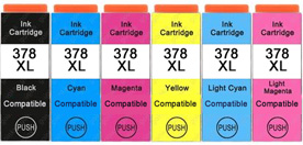6x Epson Compatible Ink Multipack Cartridges T3791 - T3796 SELECT YOUR OWN COLOURS - Free UK Delivery
