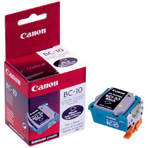 Bc-10Be Canon Original Bc10E Black Print Head for [Printerlong] With Replaceable Bci10B Black Included - Free UK Delivery