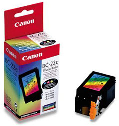 Bc-22 Canon Original Bc22E Colour Photo Cartridge Replaces Both Bci21B and Bci21C Cartridges and Print Head - Free UK Delivery
