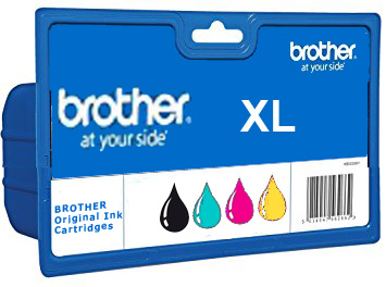 Brother Original Lc3213 Complete Set Ink Cartridges High Capacity for [Printerlong] - Free UK Delivery