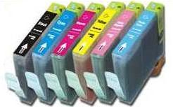 6x Canon Compatible Ink Multipack Cartridges CLI8 SELECT YOUR OWN COLOURS - Free UK Delivery
