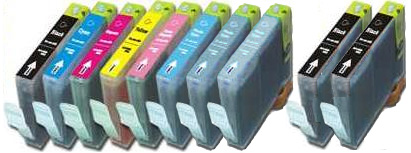 10x Canon Compatible Ink Multipack Cartridges CLI42 SELECT YOUR OWN COLOURS - Free UK Delivery