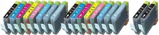 18x Canon Compatible Ink Multipack Cartridges CLI42 SELECT YOUR OWN COLOURS - Free UK Delivery