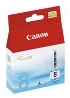 Cli-8Pc Canon Original Cli8 Photo Cyan Ink Cartridge for [Printerlong] - Free UK Delivery