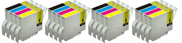 16x Epson Compatible Ink Multipack Cartridges T1631 - T1634 SELECT YOUR OWN COLOURS - Free UK Delivery