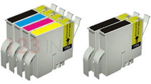 6x Epson Compatible Ink Multipack Cartridges T03A1 - T03A4 SELECT YOUR OWN COLOURS - Free UK Delivery