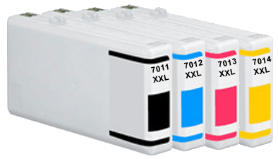 4x Epson Compatible Ink Multipack Cartridges T7011XXL - T7014XXL SELECT YOUR OWN COLOURS - Free UK Delivery