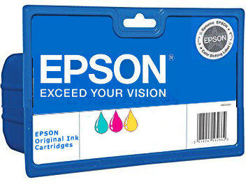 Epson Original 603 Starfish (T03U2 T03U3 T03U4) 3 Ink Cartridge Multipack for [Printerlong] - Free UK Delivery