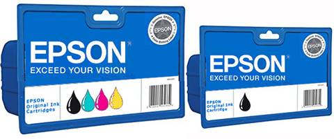 Epson Original (94) 4 Ink Cartridge Multipack With Extra Black - Free UK Delivery