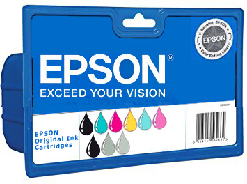 Complete Set Epson Original T8501 - T8509 Ink Cartridges - Free UK Delivery