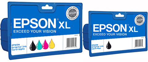 Epson Original T3596 (35Xl) 4 Ink Cartridge Multipack With Extra Black - Free UK Delivery