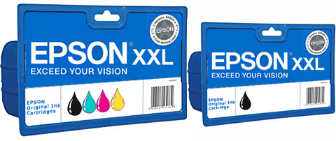 Epson Original (90Xxl) 4 Ink Cartridge Multipack With Extra Black - Free UK Delivery