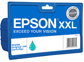 Epson Original T9072 (90Xxl) Cyan Ink Cartridge - Free UK Delivery