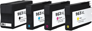 HP No 953Xl Bundle Pack Set Ink Cartridges L0S70Ae Black F6U16Ae Cyan F6U17Ae Magenta F6U18Ae Yellow Remanufactured SELECT YOUR OWN COLOURS - Free UK Delivery