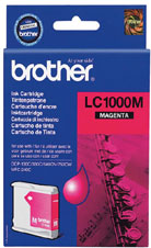 Brother Original Lc1000M Magenta Ink Cartridge - Yield 400 Pages for [Printerlong] - Free UK Delivery