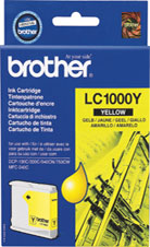 Brother Original Lc1000Y Yellow Ink Cartridge - Yield 400 Pages for [Printerlong] - Free UK Delivery