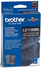 Brother Original Lc1100Bk Black Ink Cartridge - Yield 450 Pages for [Printerlong] - Free UK Delivery