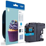 Brother Original Lc123C Cyan Ink Cartridge - Yield 600 Pages for [Printerlong] - Free UK Delivery