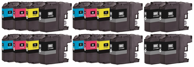 20x Brother Compatible Ink Multipack Cartridges LC223BK - LC223Y SELECT YOUR OWN COLOURS - Free UK Delivery