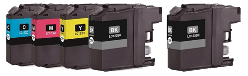 5x Brother Compatible Ink Multipack Cartridges LC223BK - LC223Y SELECT YOUR OWN COLOURS - Free UK Delivery