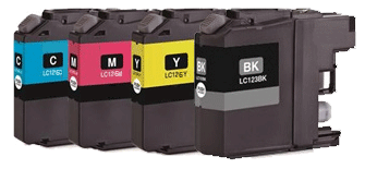 4x Brother Compatible Ink Multipack Cartridges LC123 - LC125XL SELECT YOUR OWN COLOURS - Free UK Delivery