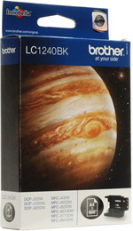 Brother Original Lc1240Bk Black Ink Cartridge - Yield 600 Pages for [Printerlong] - Free UK Delivery