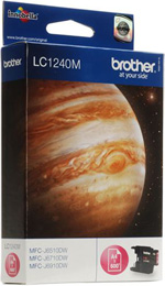 Brother Original Lc1240M Magenta Ink Cartridge - Yield 600 Pages - Free UK Delivery