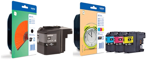 Brother Original Lc129Xl + Lc125Xl Complete Set Ink Cartridges High Capacity - Free UK Delivery
