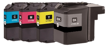 4x Brother Compatible Ink Multipack Cartridges LC129XL - LC125XL SELECT YOUR OWN COLOURS - Free UK Delivery
