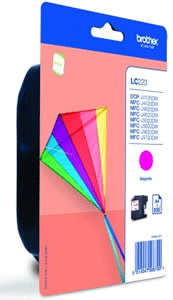 Brother Original Lc223M Magenta Ink Cartridge - Yield 550 Pages - Free UK Delivery