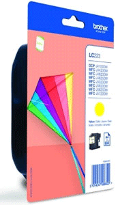 Brother Original Lc223Y Yellow Ink Cartridge - Yield 550 Pages for [Printerlong] - Free UK Delivery