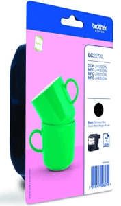 Brother Original Lc227Xlbk Black Ink Cartridge - Yield 1200 Pages for [Printerlong] - Free UK Delivery