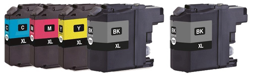 5x Brother Compatible Ink Multipack Cartridges LC227XL - LC225XL SELECT YOUR OWN COLOURS - Free UK Delivery