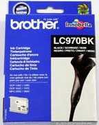 Brother Original Lc970Bk Black Ink Cartridge - Yield 350 Pages for [Printerlong] - Free UK Delivery