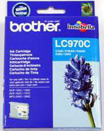 Brother Original Lc970C Cyan Ink Cartridge - Yield 300 Pages for [Printerlong] - Free UK Delivery