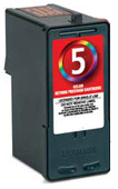Lexmark No.5 18C1960E Colour Ink Cartridge Remanufactured - Free UK Delivery