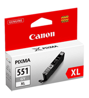 Cli-551Gyxl Canon Original Grey Ink Cartridge High Capacity – Free UK Delivery
