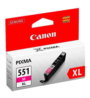 Cli-551Mxl Canon Original Magenta Ink Cartridge High Capacity - Free UK Delivery