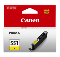 Cli-551Y Canon Original Yellow Ink Cartridge – Free UK Delivery