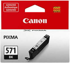 Cli-571Bk Canon Original Black Ink Cartridge - Free UK Delivery