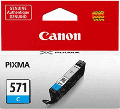 Cli-571C Canon Original Cyan Ink Cartridge - Free UK Delivery