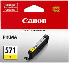 Cli-571Y Canon Original Yellow Ink Cartridge - Free UK Delivery