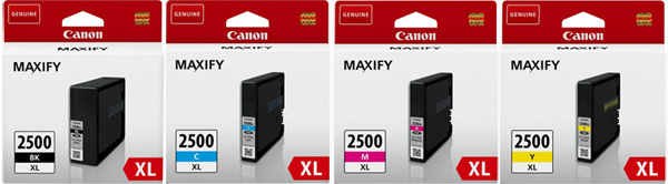 Pgi-2500Xl Canon Original Set Ink Cartridges - Free UK Delivery
