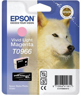 Epson Original T0966 Light Magenta Ink Cartridge - Free UK Delivery