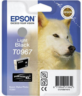 Epson Original T0967 Light Black Ink Cartridge - Free UK Delivery