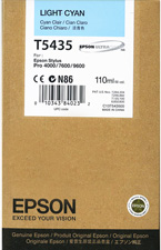 Original Epson Light Cyan Ink Cartridge C13T543500 T5435 110ml – Free UK Delivery
