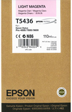 Original Epson Light Magenta Ink Cartridge C13T543600 T5436 110ml - Free UK Delivery