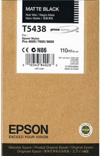 Original Epson Matt Black Ink Cartridge C13T543800 T5438 110ml - Free UK Delivery