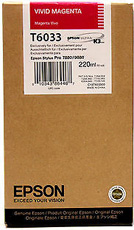 Original Epson Magenta Ink Cartridge C13T603300 T6033 220ml - Free UK Delivery