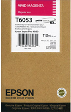 Original Epson Magenta Ink Cartridge C13T605300 T6053 110ml - Free UK Delivery